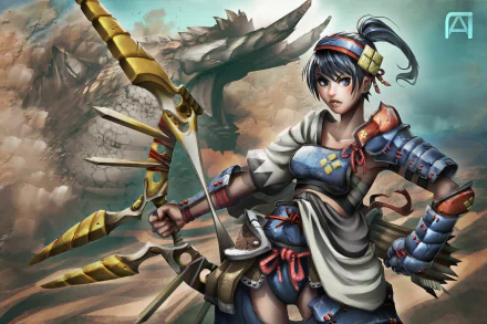 video game Monster Hunter HD Desktop Wallpaper | Background Image