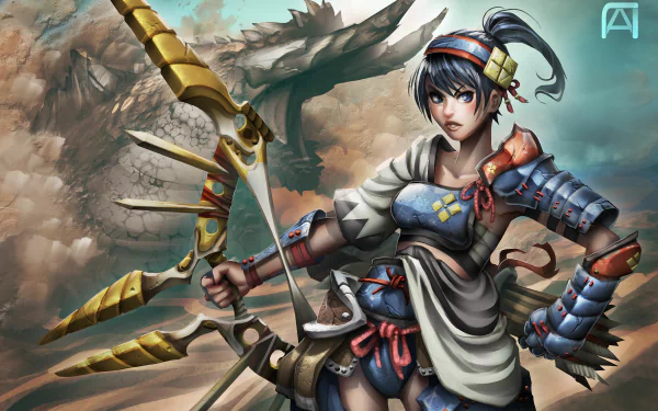 video game Monster Hunter HD Desktop Wallpaper | Background Image