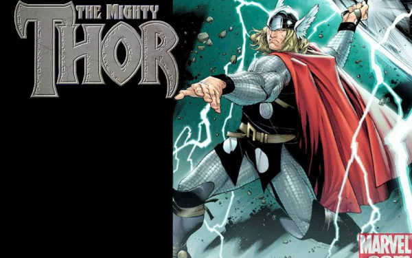 Comic the mighty thor HD Desktop Wallpaper | Background Image