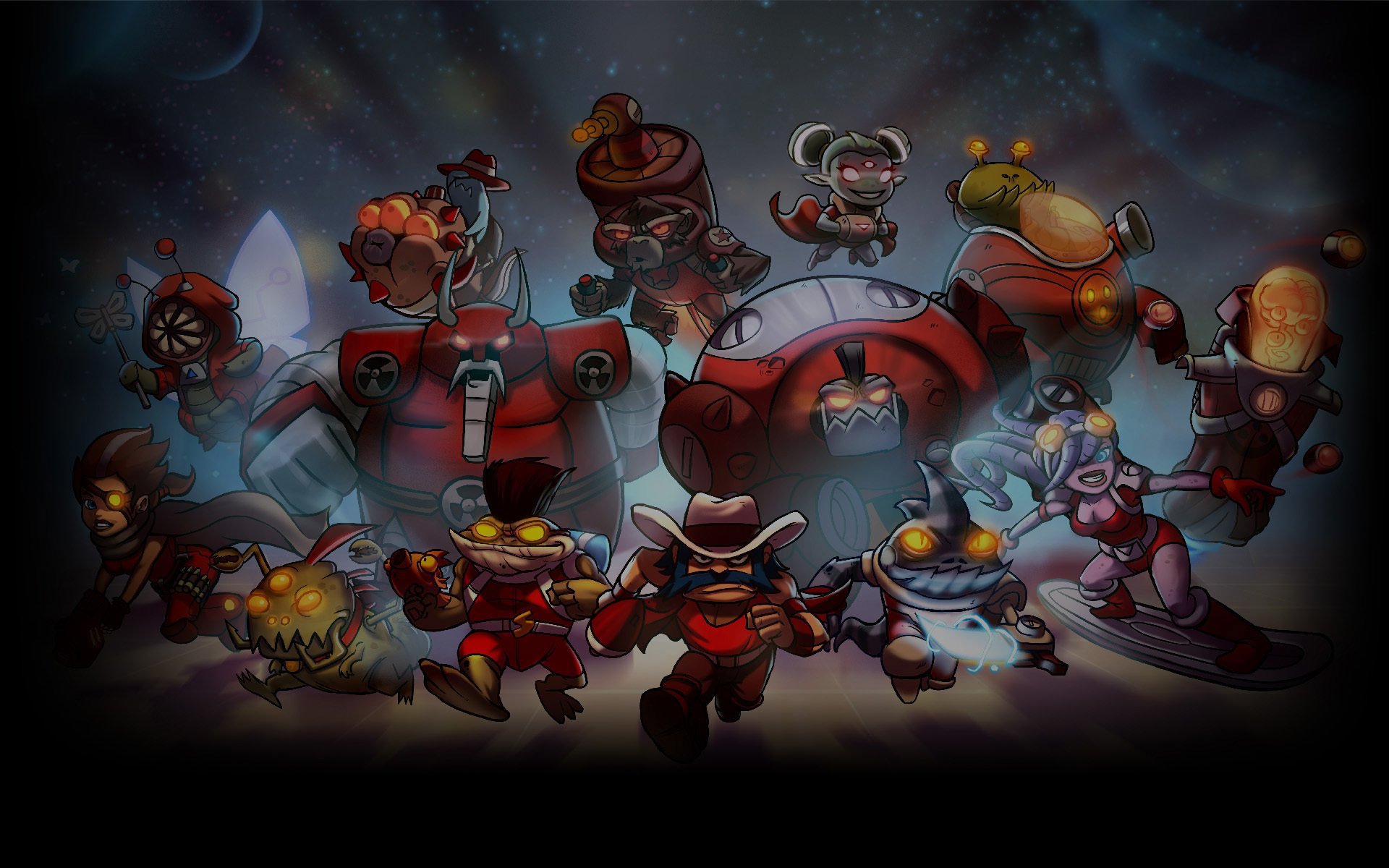 Download Video Game Awesomenauts HD Wallpaper