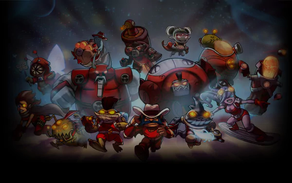 video game Awesomenauts HD Desktop Wallpaper | Background Image