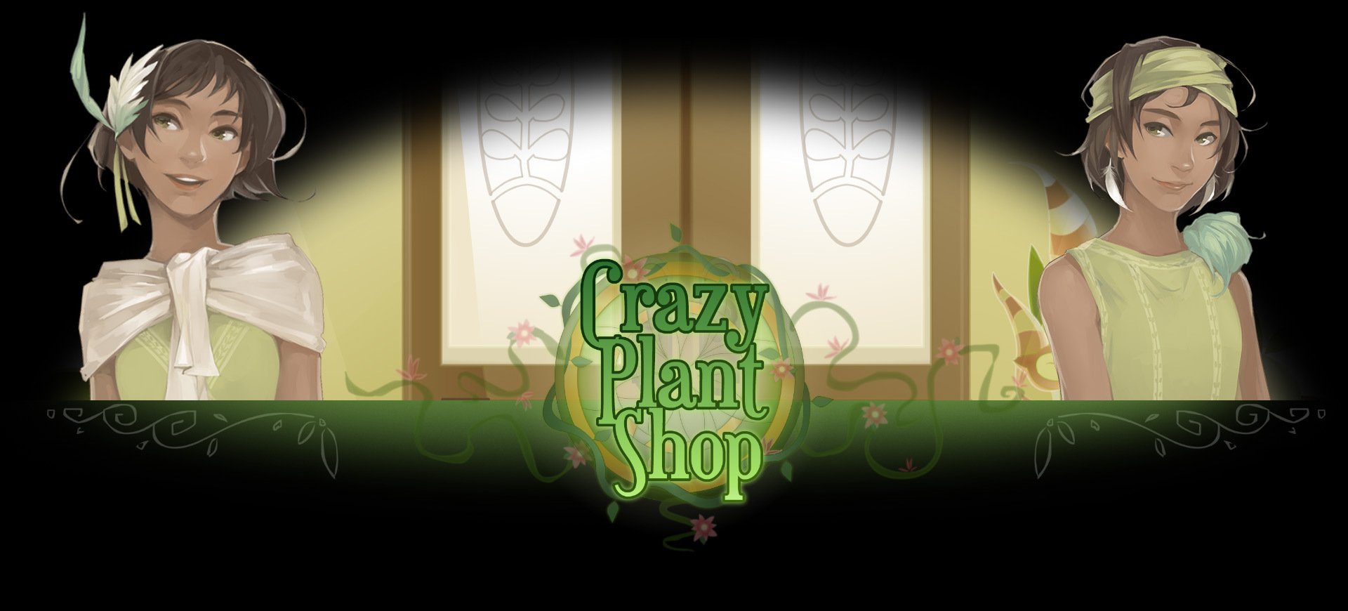 Download Video Game Crazy Plant Shop Wallpaper