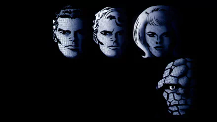 Johnny Storm Susan Storm Reed Richards Ben Grimm Thing (Marvel Comics) Invisible Woman Human Torch (Marvel Comics) Mister Fantastic Comic Fantastic Four HD Desktop Wallpaper | Background Image