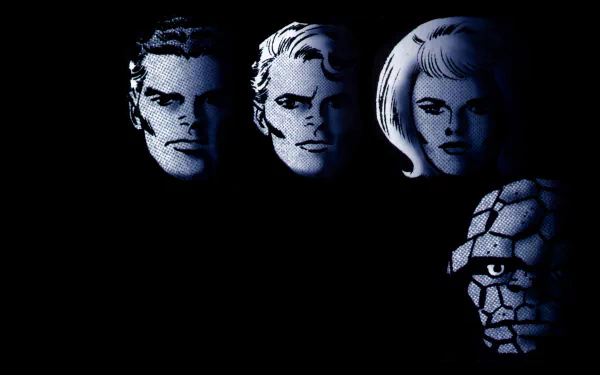Johnny Storm Susan Storm Reed Richards Ben Grimm Thing (Marvel Comics) Invisible Woman Human Torch (Marvel Comics) Mister Fantastic Comic Fantastic Four HD Desktop Wallpaper | Background Image