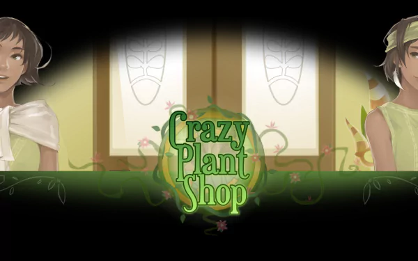 video game Crazy Plant Shop HD Desktop Wallpaper | Background Image