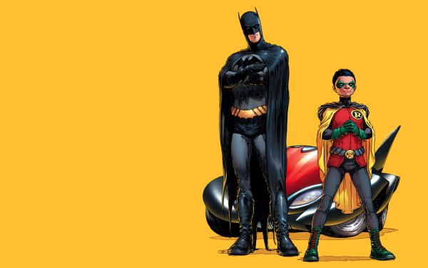 Comics Batman y robin Batman Robin Batman & Son DC Comics Damian Wayne Fondo de pantalla HD | Fondo de Escritorio