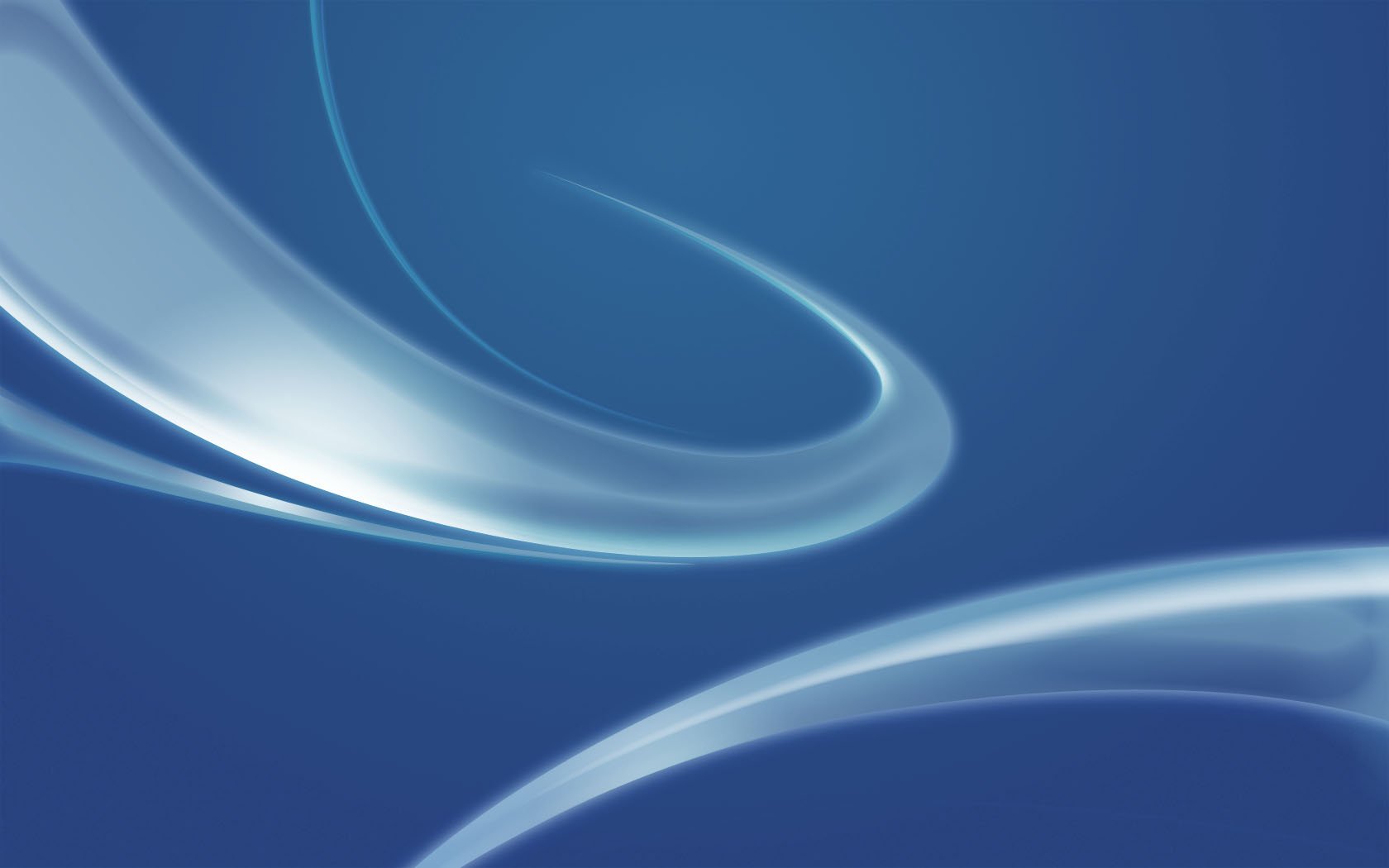 Blue Abstract Waves: A Stunning HD Wallpaper