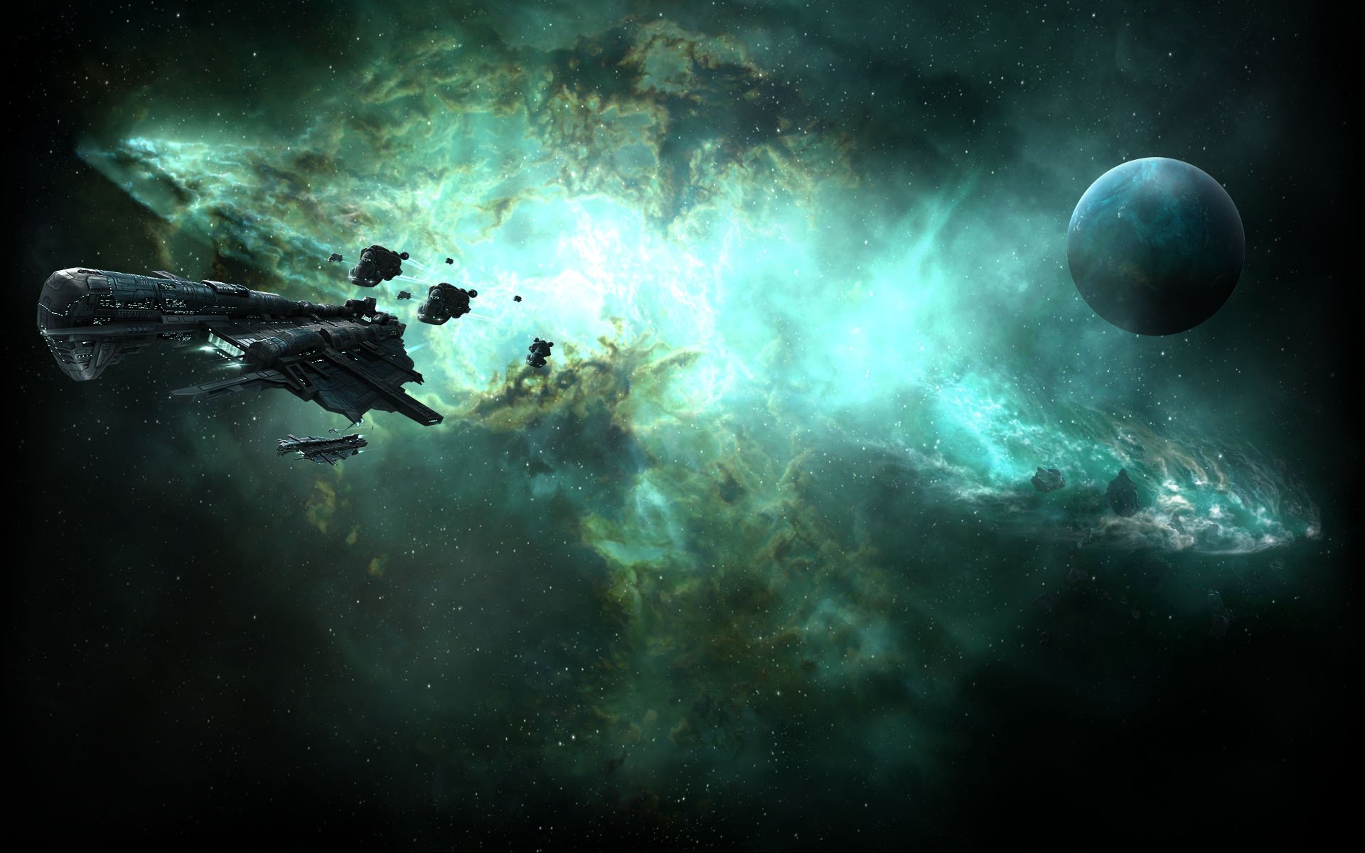 Download Video Game EVE Online HD Wallpaper