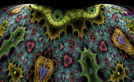 Abstract fractal HD Desktop Wallpaper | Background Image