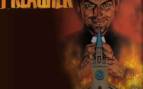 Comic preacher HD Desktop Wallpaper | Background Image