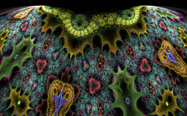 Abstract fractal HD Desktop Wallpaper | Background Image