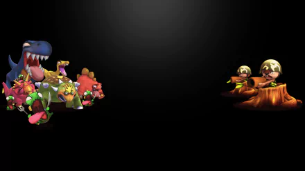 video game Go Home Dinosaurs! HD Desktop Wallpaper | Background Image