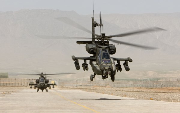 Military Boeing Ah-64 Apache Military Helicopters HD Wallpaper | Background Image