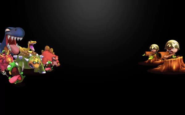 video game Go Home Dinosaurs! HD Desktop Wallpaper | Background Image