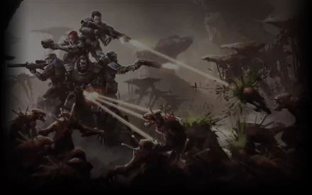 video game Infested Planet HD Desktop Wallpaper | Background Image