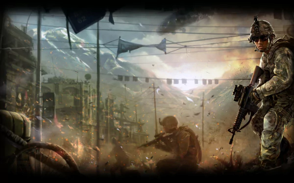 video game Heavy Fire: Afghanistan HD Desktop Wallpaper | Background Image