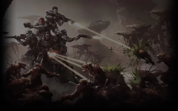 video game Infested Planet HD Desktop Wallpaper | Background Image