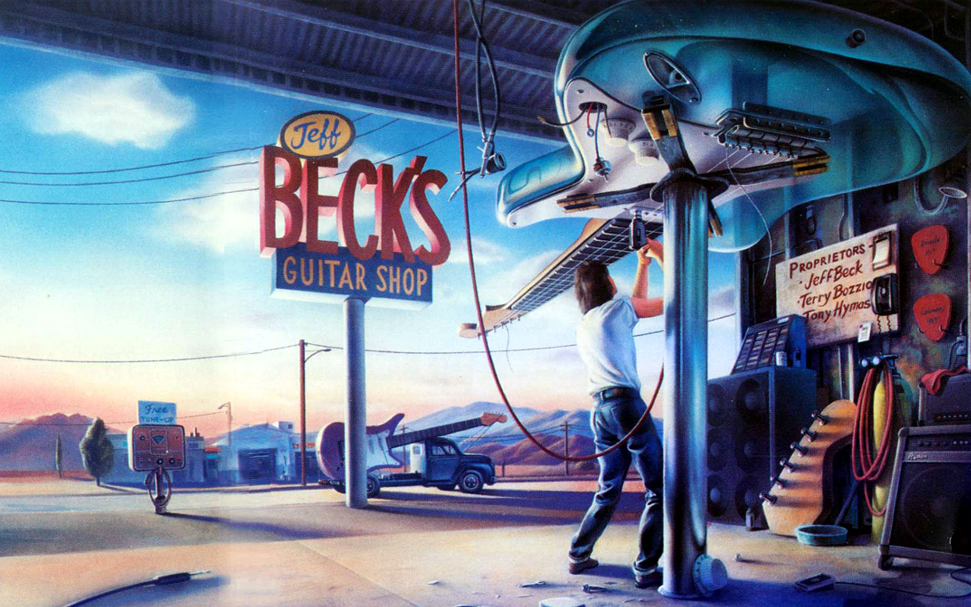 Jeff Beck's Guitar Shop HD Wallpaper | Background Image | 1920x1200