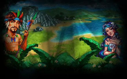 video game MOAI 2: Path to Another World HD Desktop Wallpaper | Background Image