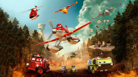 movie Planes: Fire & Rescue HD Desktop Wallpaper | Background Image