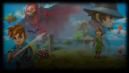 video game Oceanhorn: Monster of Uncharted Seas HD Desktop Wallpaper | Background Image