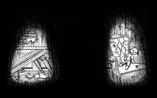video game Neverending Nightmares HD Desktop Wallpaper | Background Image