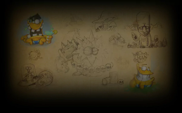 video game Oozi Earth Adventure HD Desktop Wallpaper | Background Image