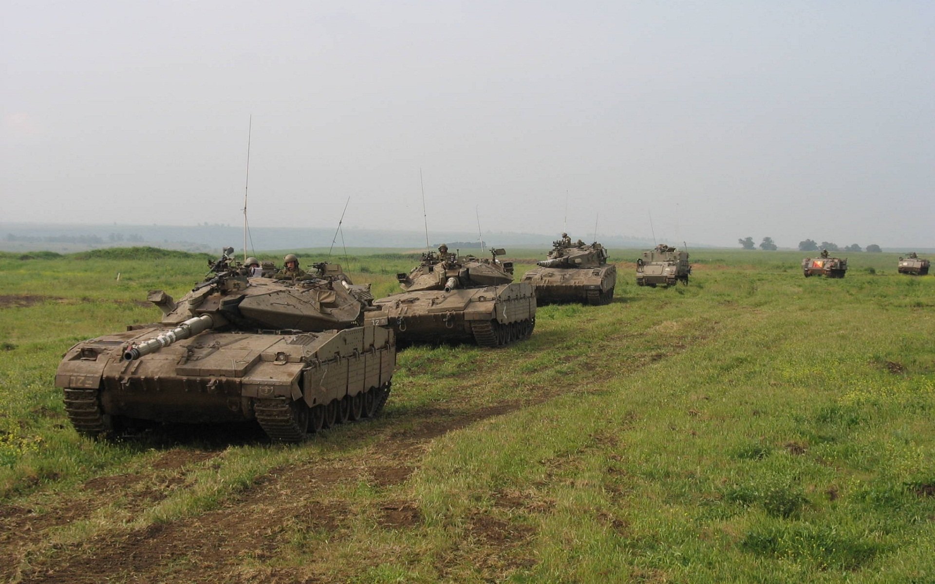 Download Military Merkava HD Wallpaper