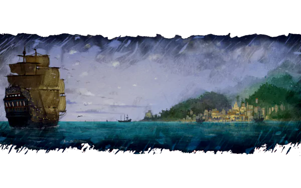 video game Port Royale 3 HD Desktop Wallpaper | Background Image
