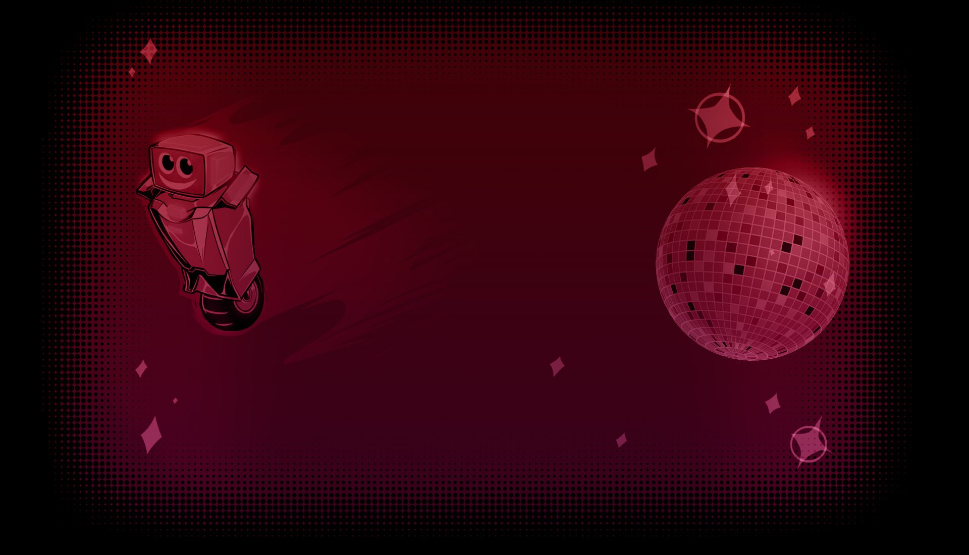 Download Video Game Robot Roller-Derby Disco Dodgeball HD Wallpaper