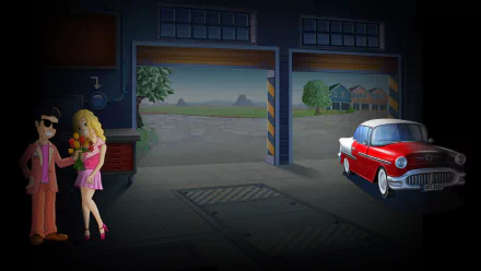 video game School Bus Fun HD Desktop Wallpaper | Background Image