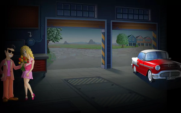 video game School Bus Fun HD Desktop Wallpaper | Background Image