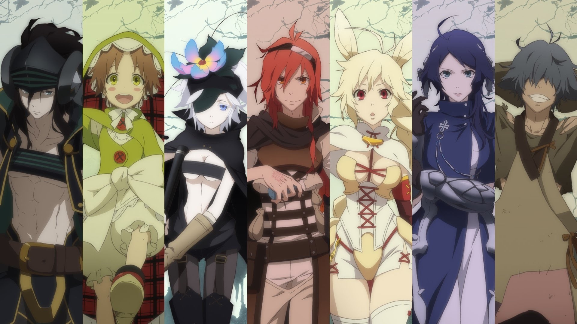 Anime Rokka: Braves of the Six Flowers HD Wallpaper Background Image. 