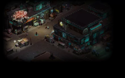 cyberpunk video game Shadowrun Returns HD Desktop Wallpaper | Background Image