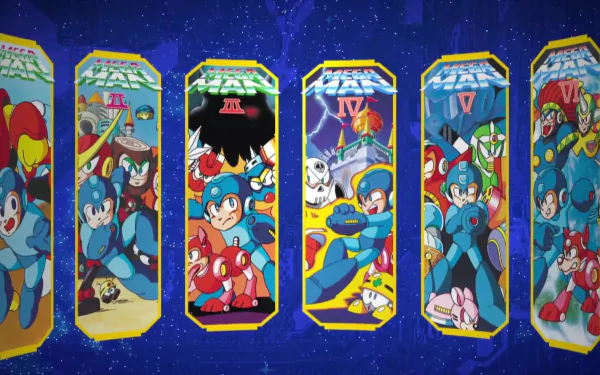 video game Mega Man Legacy Collection HD Desktop Wallpaper | Background Image