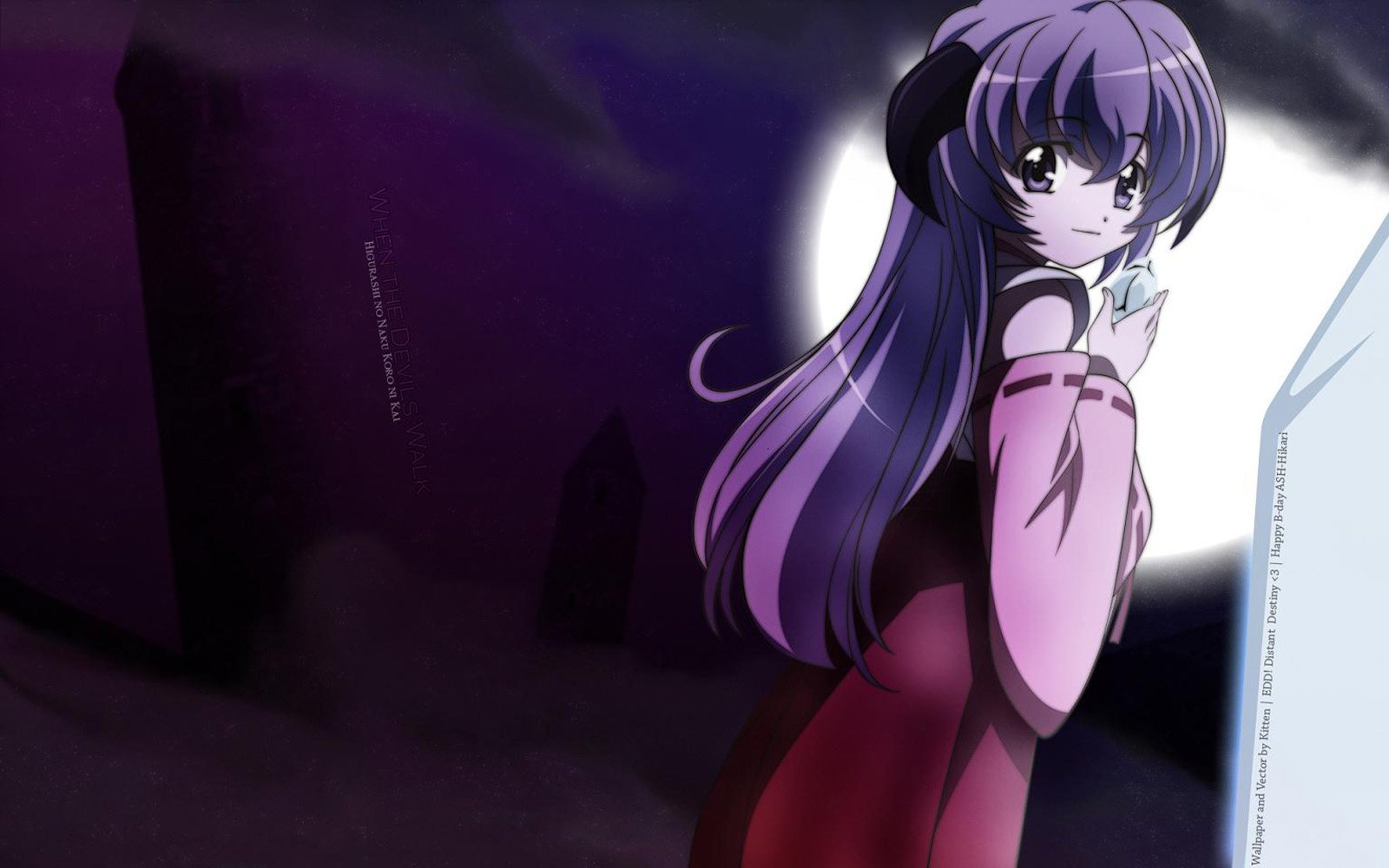 Download Furude Hanyū Anime Higurashi When They Cry Wallpaper