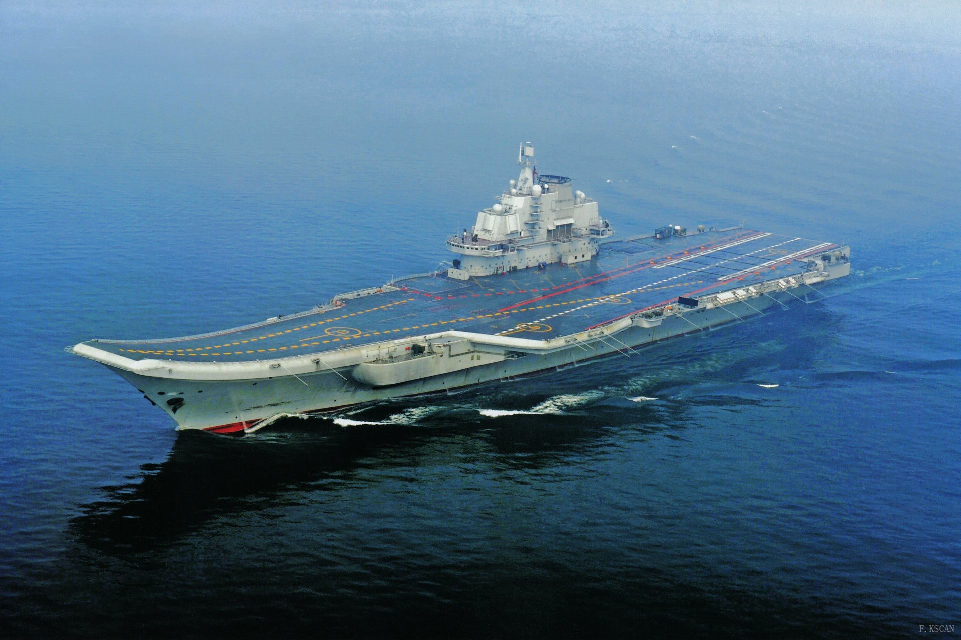 Download Aircraft Carrier Warship Military Chinese Aircraft Carrier Liaoning HD Wallpaper