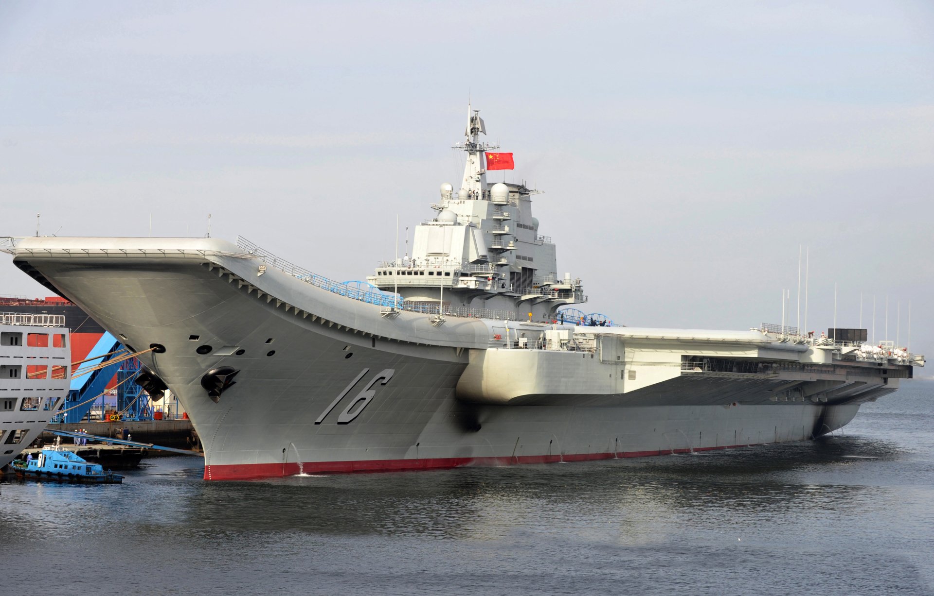 Download Aircraft Carrier Warship Military Chinese Aircraft Carrier Liaoning 4k Ultra HD Wallpaper