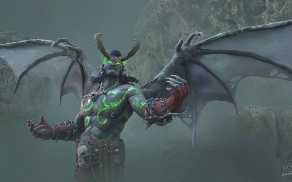 Video Game World Of Warcraft Warcraft Illidan Stormrage HD Wallpaper | Background Image