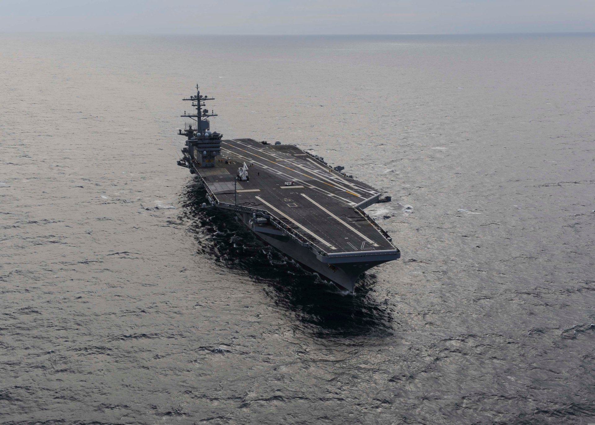 Download Warship Aircraft Carrier Military USS Theodore Roosevelt (CVN-71) HD Wallpaper