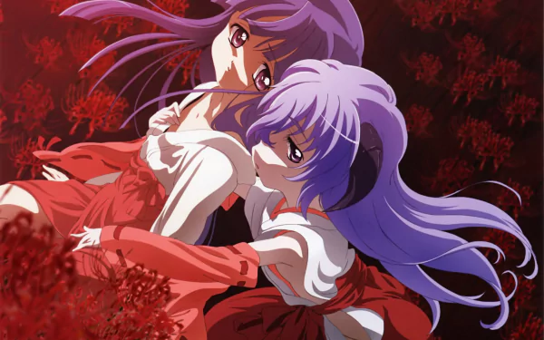 Furude Hanyū Furude Rika Anime Higurashi When They Cry HD Desktop Wallpaper | Background Image