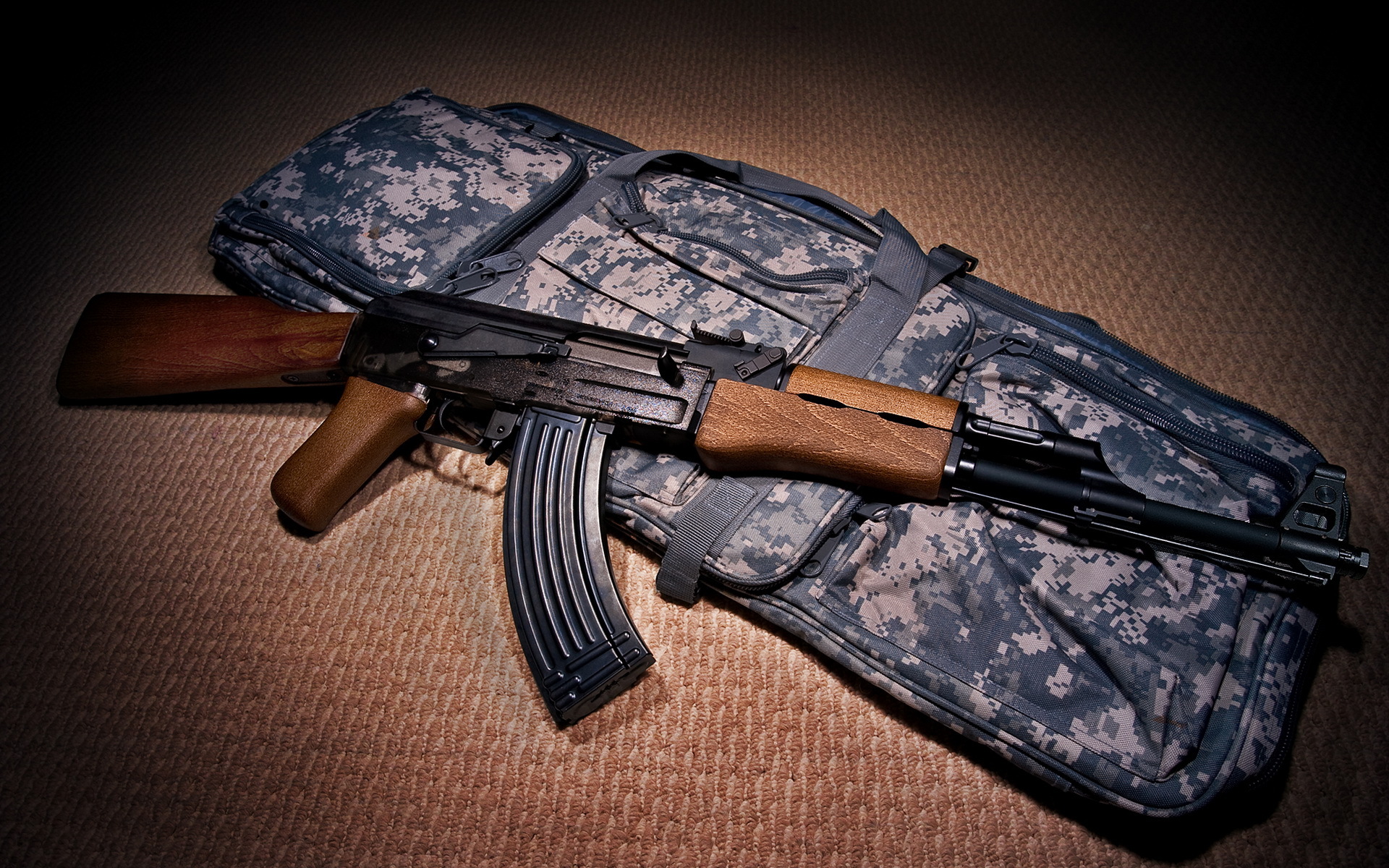 Man Made AK-47 HD Wallpaper | Background Image