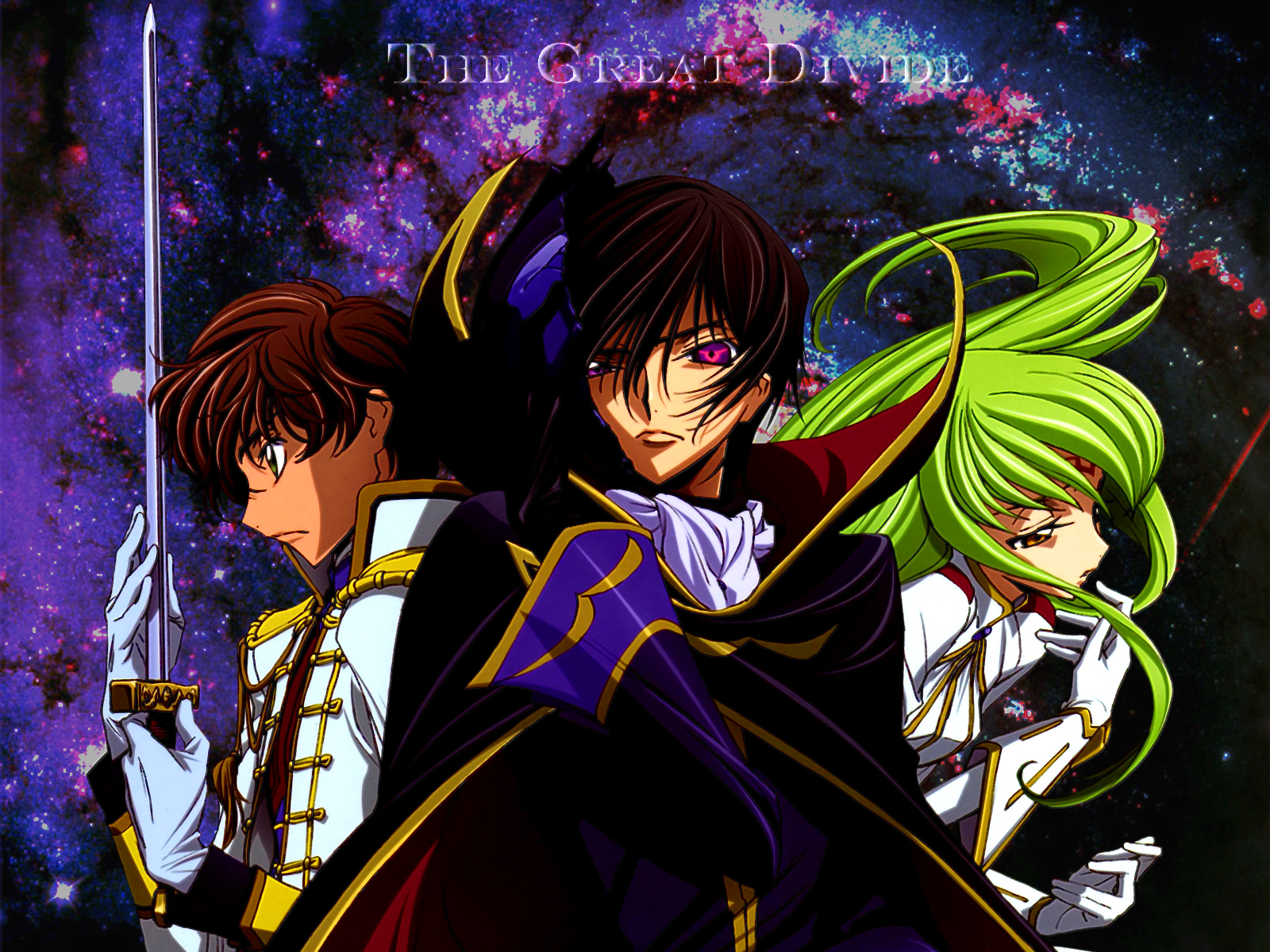 Код гиас порядок просмотра. Лелуш Ламперуж. Code Geass. Code Geass Wallpaper Lelouch c.c. Suzaku cc Lelouch.