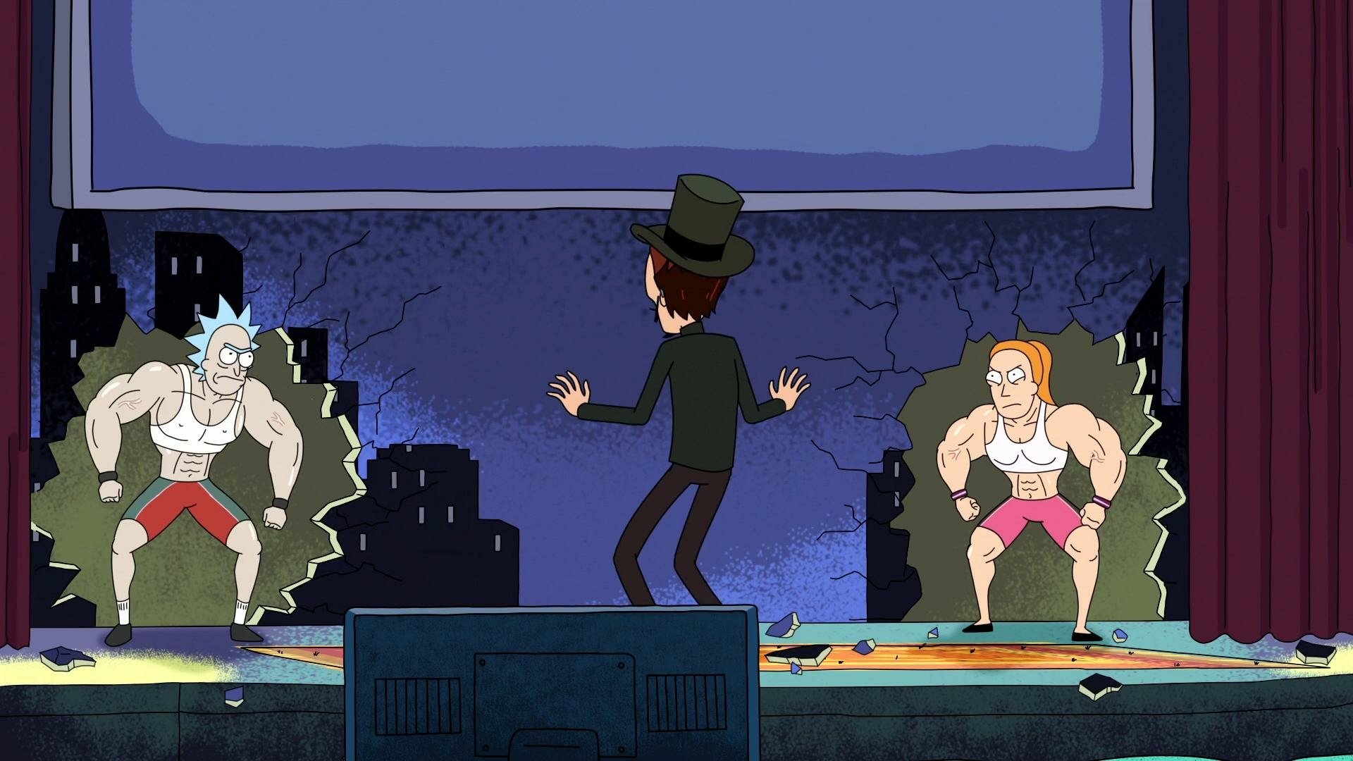 Download Lucius Needful Summer Smith Rick Sanchez TV Show Rick And Morty HD Wallpaper