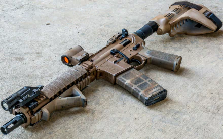 man made Colt AR-15 HD Desktop Wallpaper | Background Image