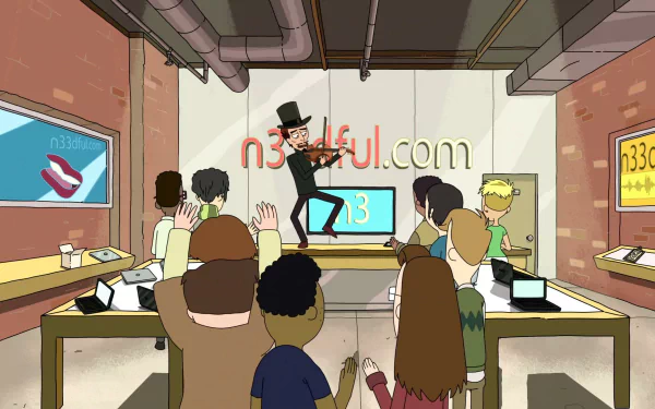 Lucius Needful TV Show Rick and Morty HD Desktop Wallpaper | Background Image