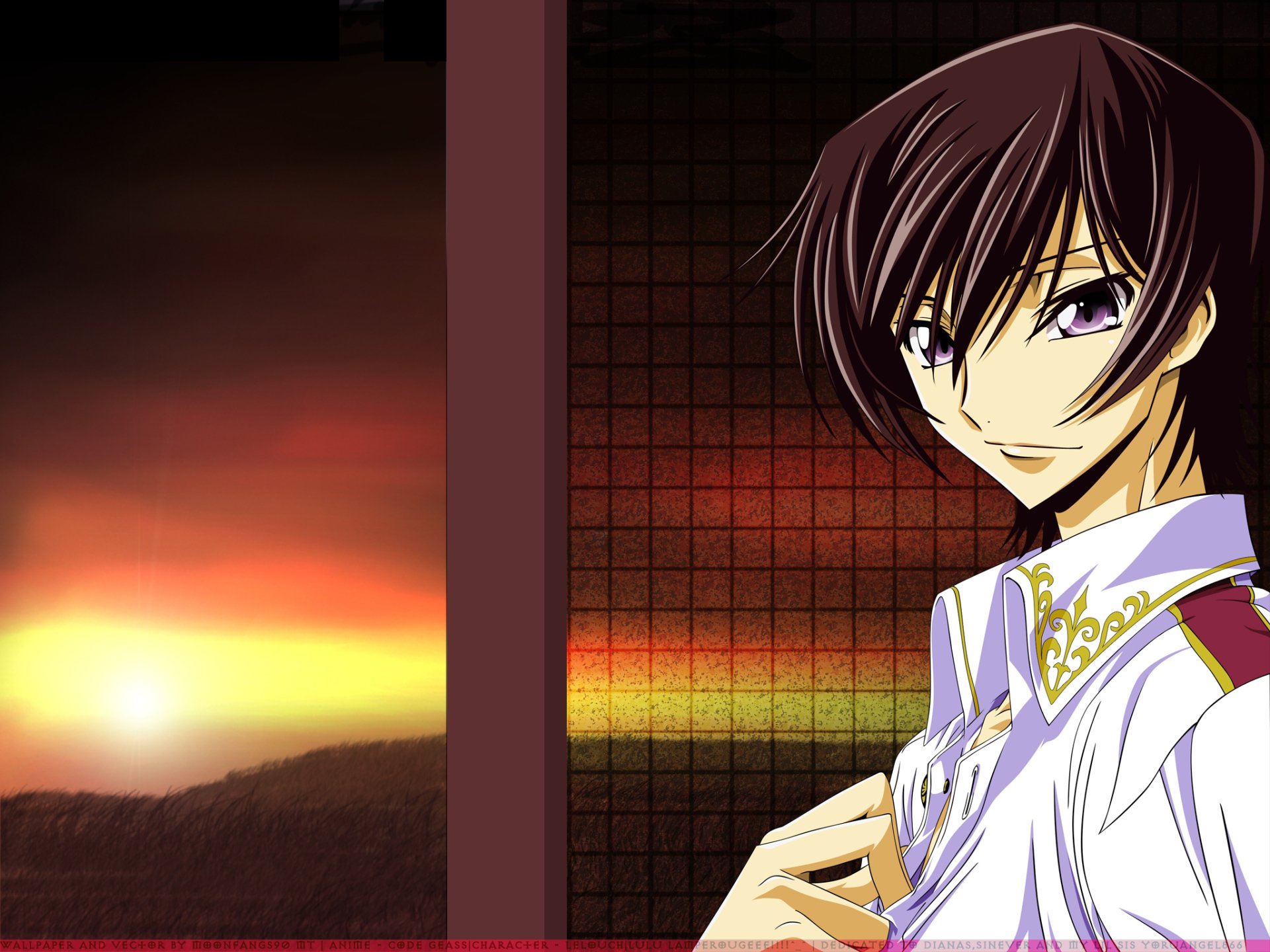 Download Lelouch Lamperouge Anime Code Geass HD Wallpaper