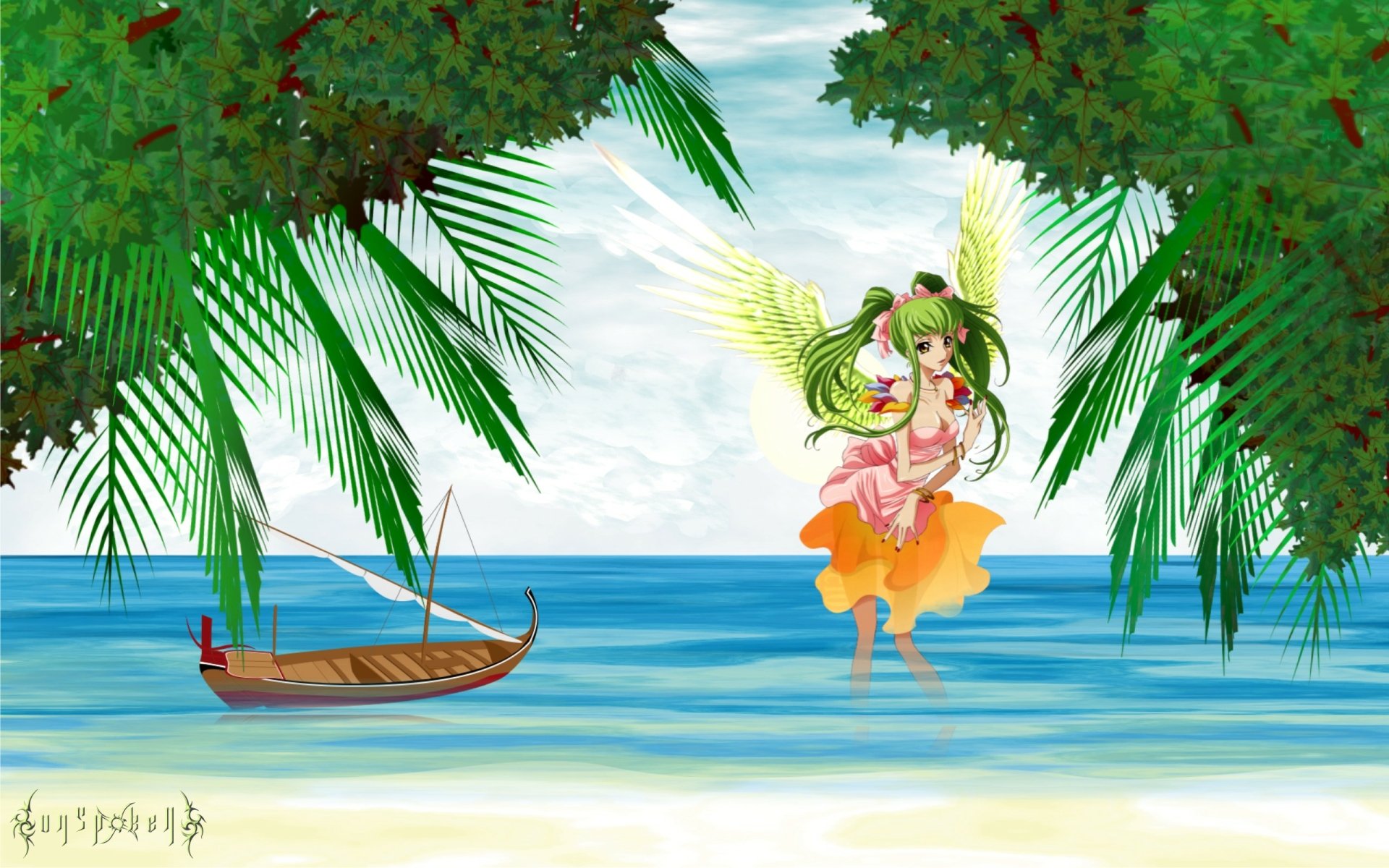 Download C.C. (Code Geass) Anime Code Geass HD Wallpaper | 2560x1600 ...