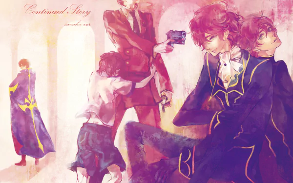 Rolo Lamperouge Suzaku Kururugi Lelouch Lamperouge Anime Code Geass HD Desktop Wallpaper | Background Image