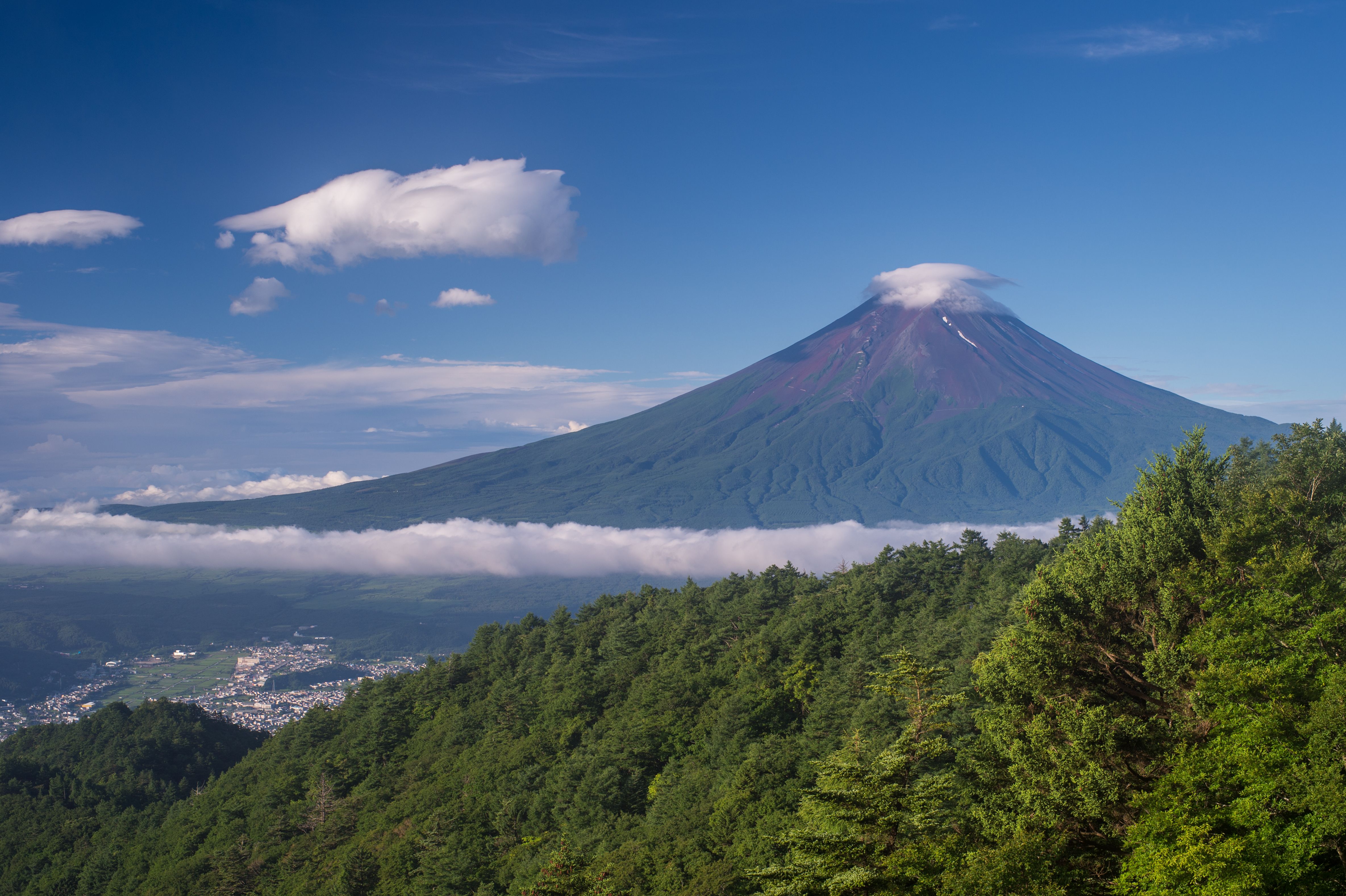 富士山4k Ultra 高清壁纸 桌面背景 4738x3154